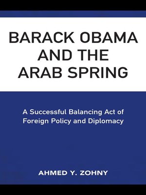cover image of Barack Obama and the Arab Spring